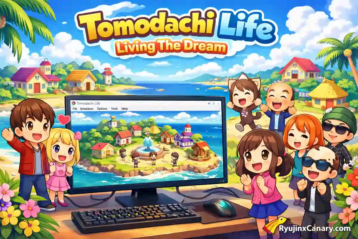 How to Play Tomodachi Life on PC with Ryujinx emulator 2026 guide featured image