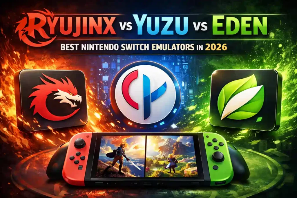 Ryujinx vs Yuzu vs Eden